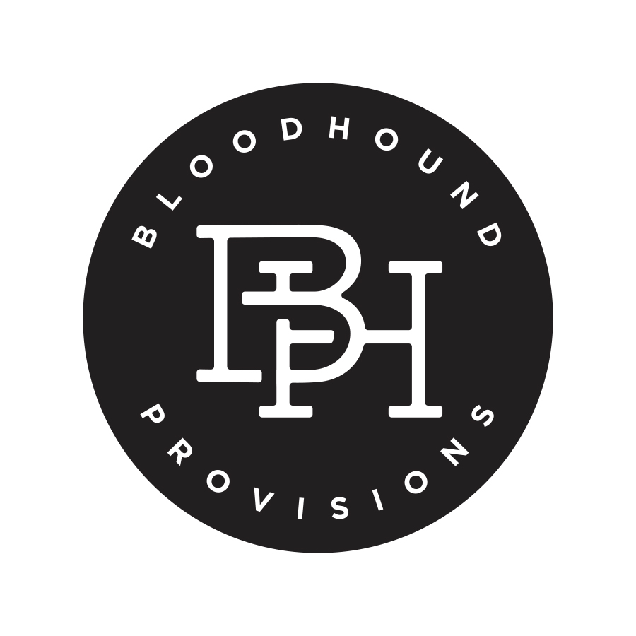 Bloodhound Provisions Seal logo design by logo designer Kyle Taylor for your inspiration and for the worlds largest logo competition
