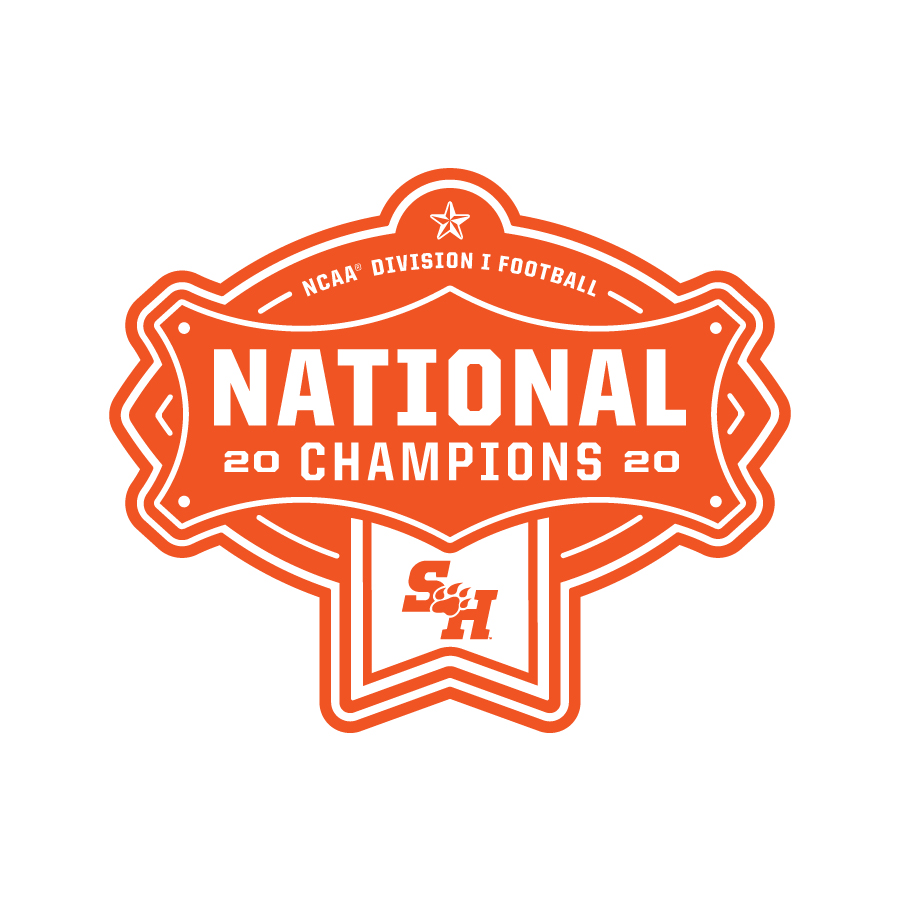Sam Houston State - National Champions logo design by logo designer Baylor Watts for your inspiration and for the worlds largest logo competition