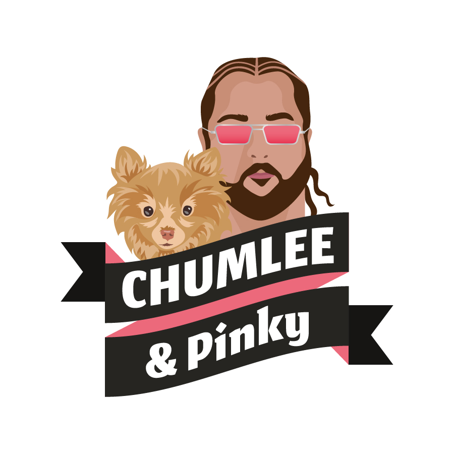 Chumlee & Pinky logo design by logo designer Mythic for your inspiration and for the worlds largest logo competition
