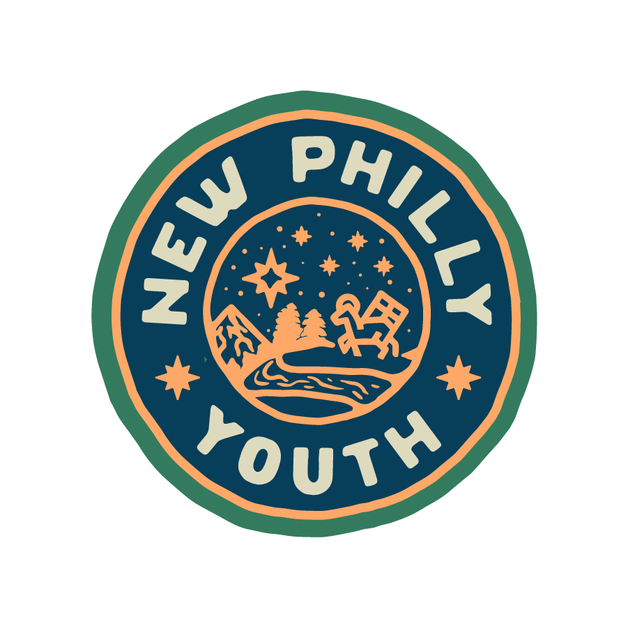 New Philadelphia Moravian Church Youth logo design by logo designer Bright Coal for your inspiration and for the worlds largest logo competition