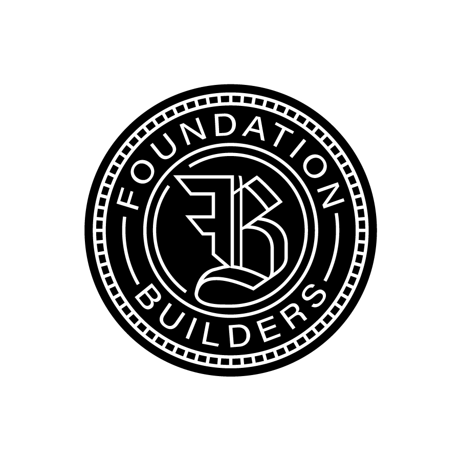 Foundation Builders Badge logo design by logo designer Bright Coal for your inspiration and for the worlds largest logo competition