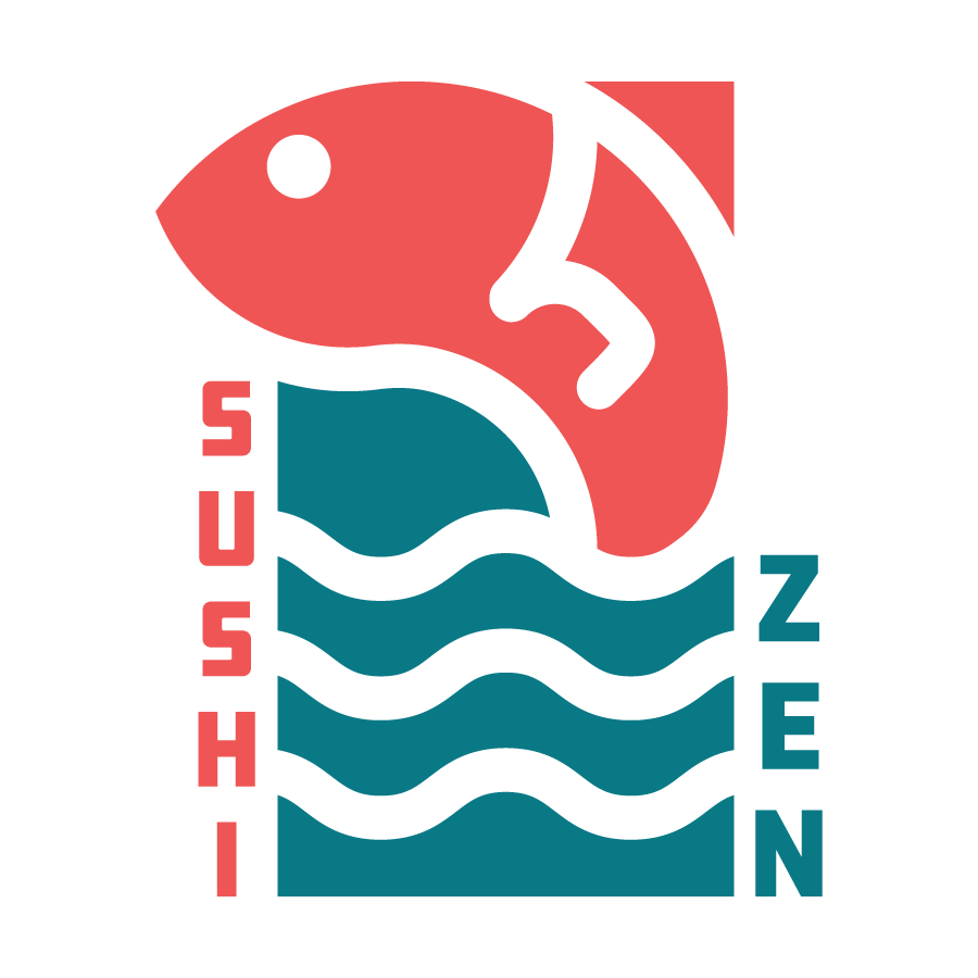 Sushi Zen logo design by logo designer Gus Luna Design for your inspiration and for the worlds largest logo competition