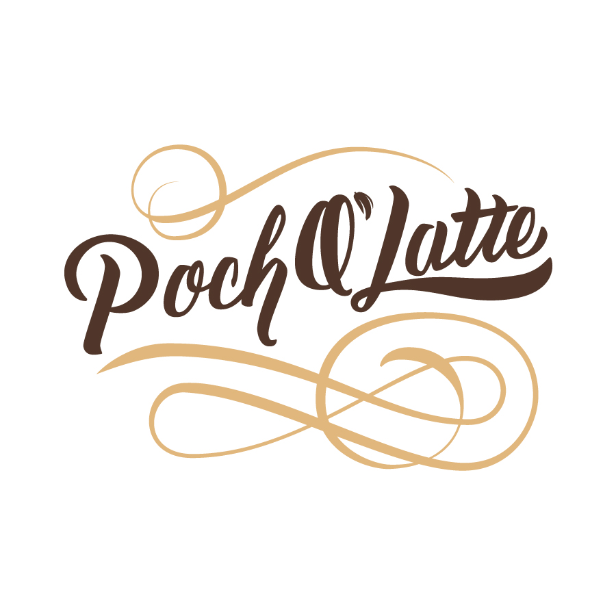 Poch O' Latte logo design by logo designer mauu.design for your inspiration and for the worlds largest logo competition