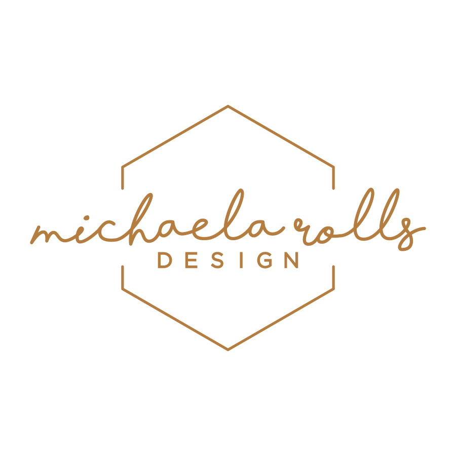 Michaela Rolls Design logo design by logo designer Emma Butler for your inspiration and for the worlds largest logo competition