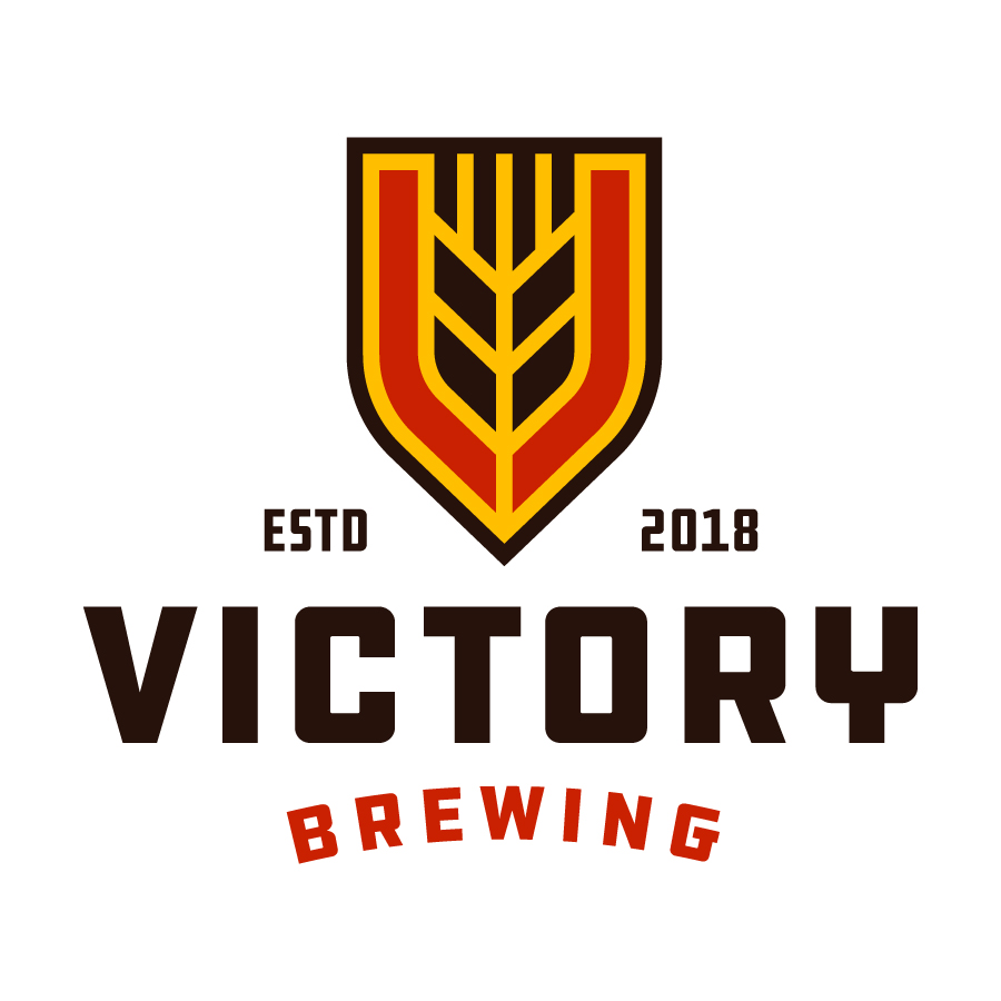 Victory Brewing logo design by logo designer Nate Perry Design for your inspiration and for the worlds largest logo competition