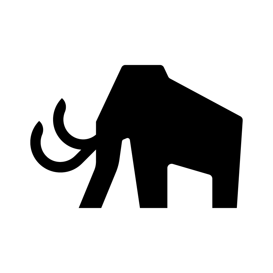Mammoth Icon logo design by logo designer Nate Perry Design for your inspiration and for the worlds largest logo competition