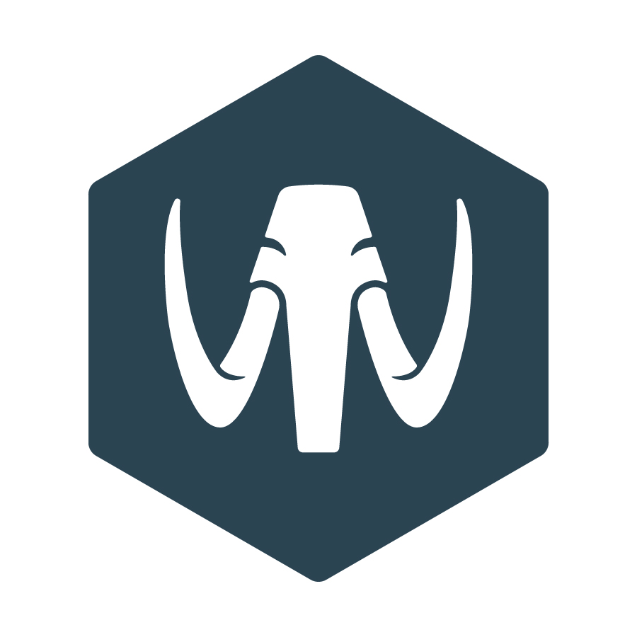 Mammoth Icon logo design by logo designer Nate Perry Design for your inspiration and for the worlds largest logo competition