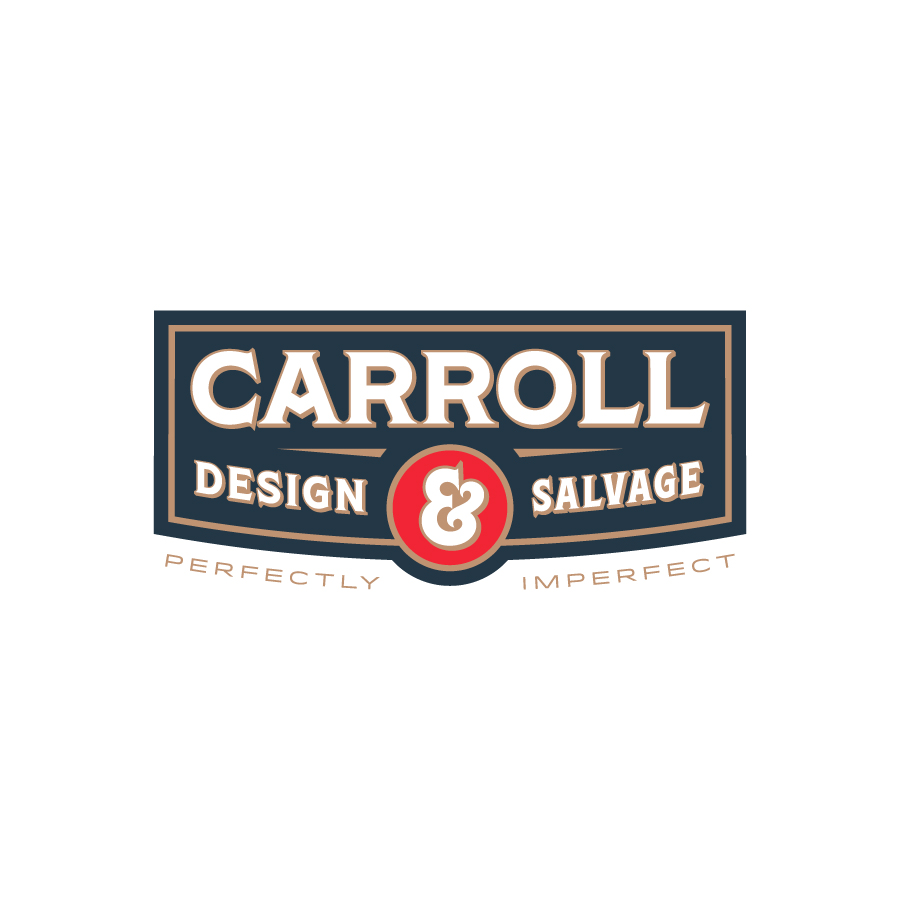 Carroll Design & Salvage logo design by logo designer Nate Perry Design for your inspiration and for the worlds largest logo competition