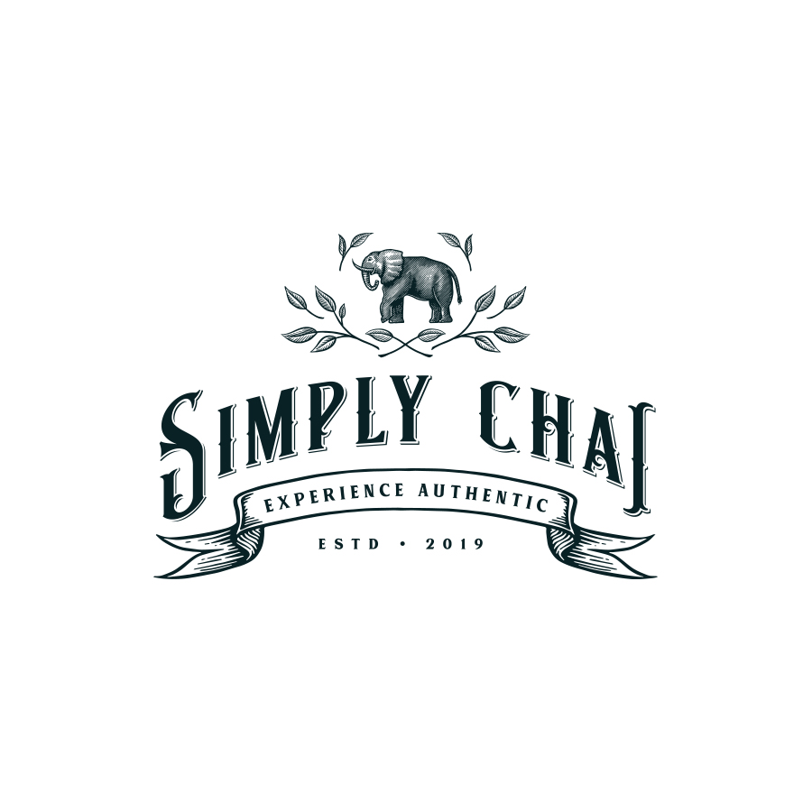Simply Chai logo design by logo designer Ceren Burcu Turkan for your inspiration and for the worlds largest logo competition
