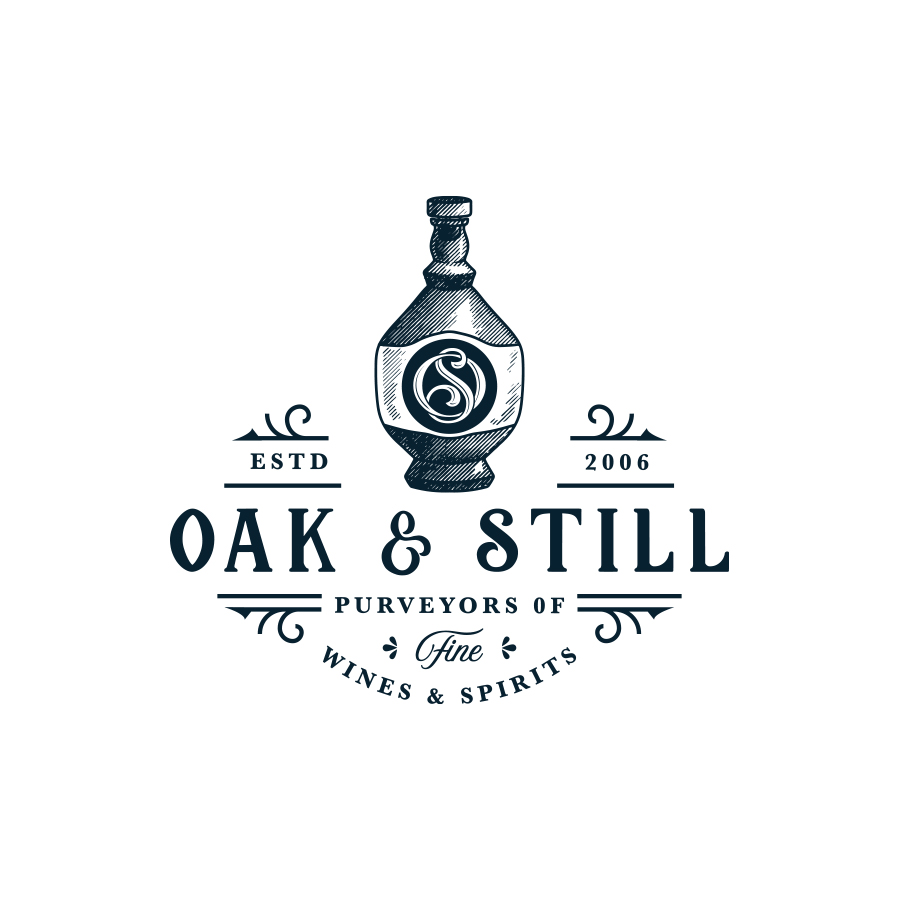 Oak & Still logo design by logo designer Ceren Burcu Turkan for your inspiration and for the worlds largest logo competition