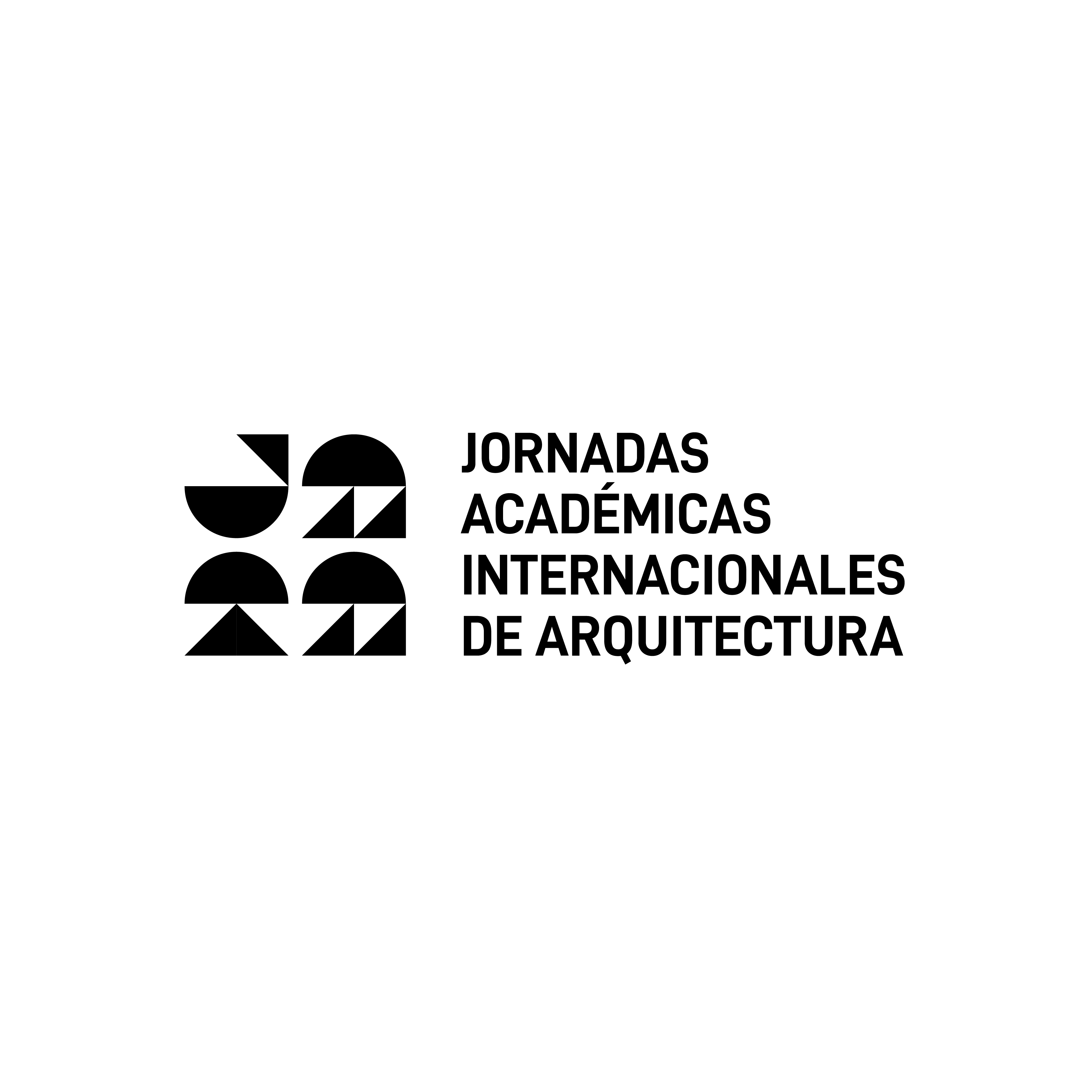 Jornadas Academicas Internacionales de Arquitectura  logo design by logo designer Anthony Alava for your inspiration and for the worlds largest logo competition