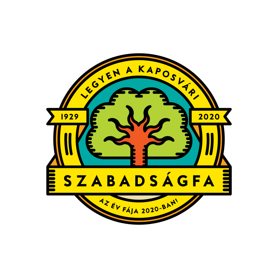 SzabadsÃ¡gfa (Tree of Liberty) logo design by logo designer Kristof the Kovacs for your inspiration and for the worlds largest logo competition