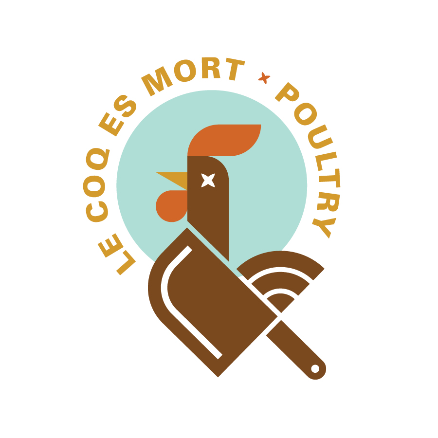 Le Coq es Mort logo design by logo designer BFA COM DES for your inspiration and for the worlds largest logo competition