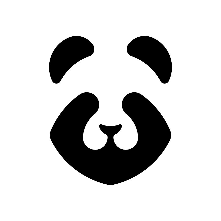 Panda Covering Eyes Symbol logo design by logo designer KENTO CREATIVE for your inspiration and for the worlds largest logo competition
