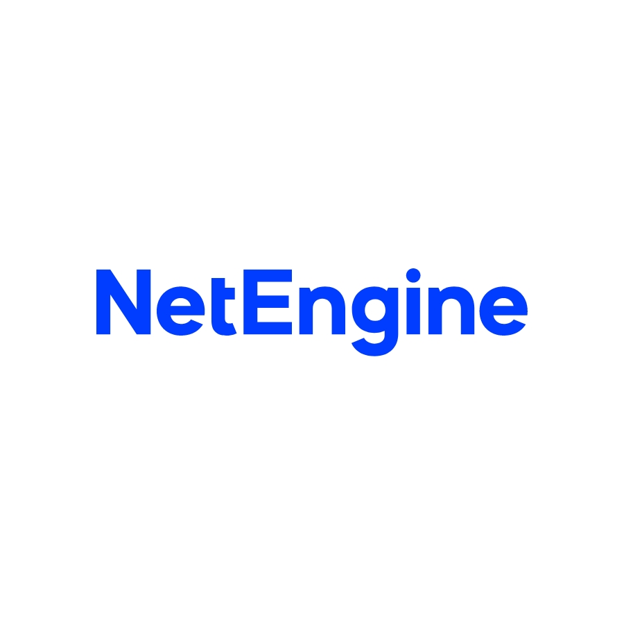 NetEngine Wordmark logo design by logo designer DSR Branding for your inspiration and for the worlds largest logo competition