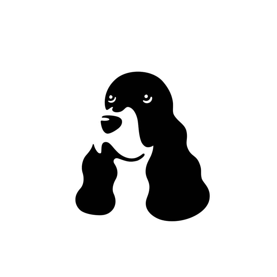 English Cocker Spaniel logo design by logo designer Diana Molyte for your inspiration and for the worlds largest logo competition