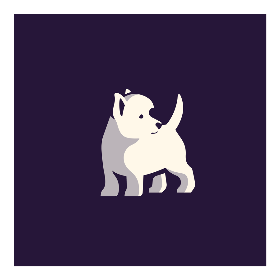 West Highland White Terrier logo design by logo designer Diana Molyte for your inspiration and for the worlds largest logo competition