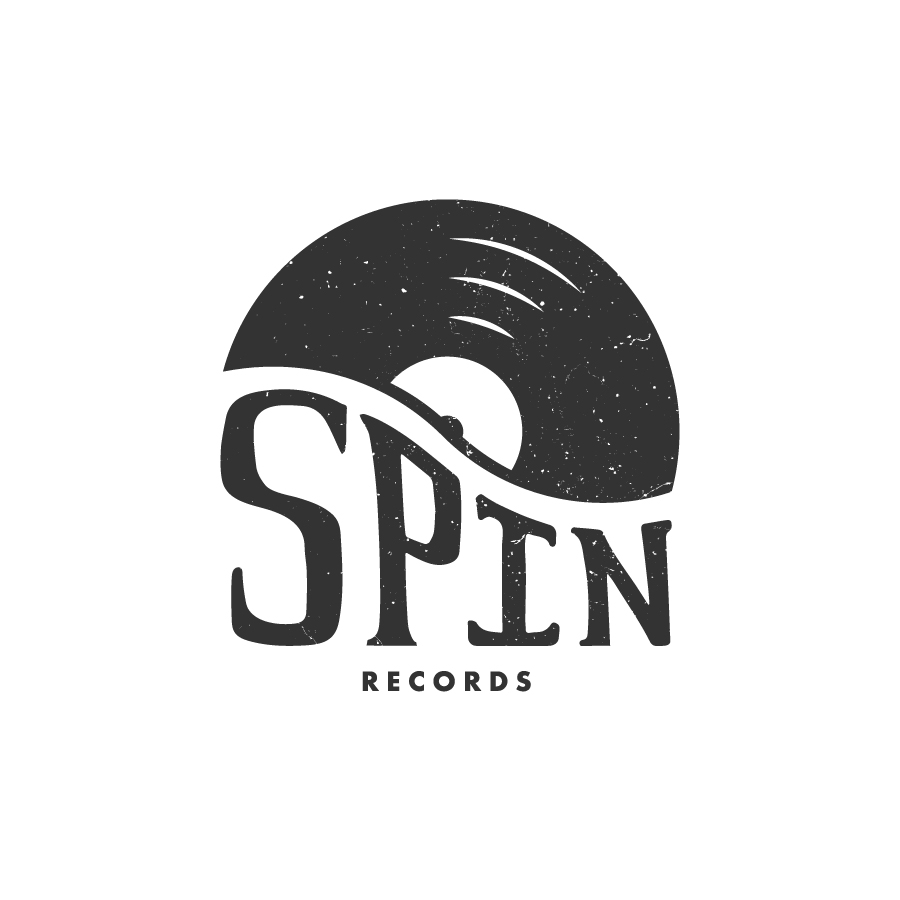 Spin Records Logo logo design by logo designer Julian Martinez Designs for your inspiration and for the worlds largest logo competition