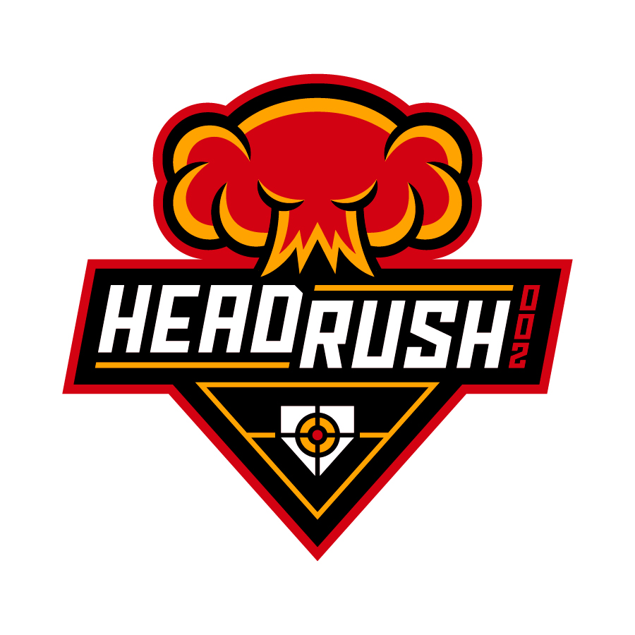 Headrush - Primary Logo logo design by logo designer Skett Creative for your inspiration and for the worlds largest logo competition