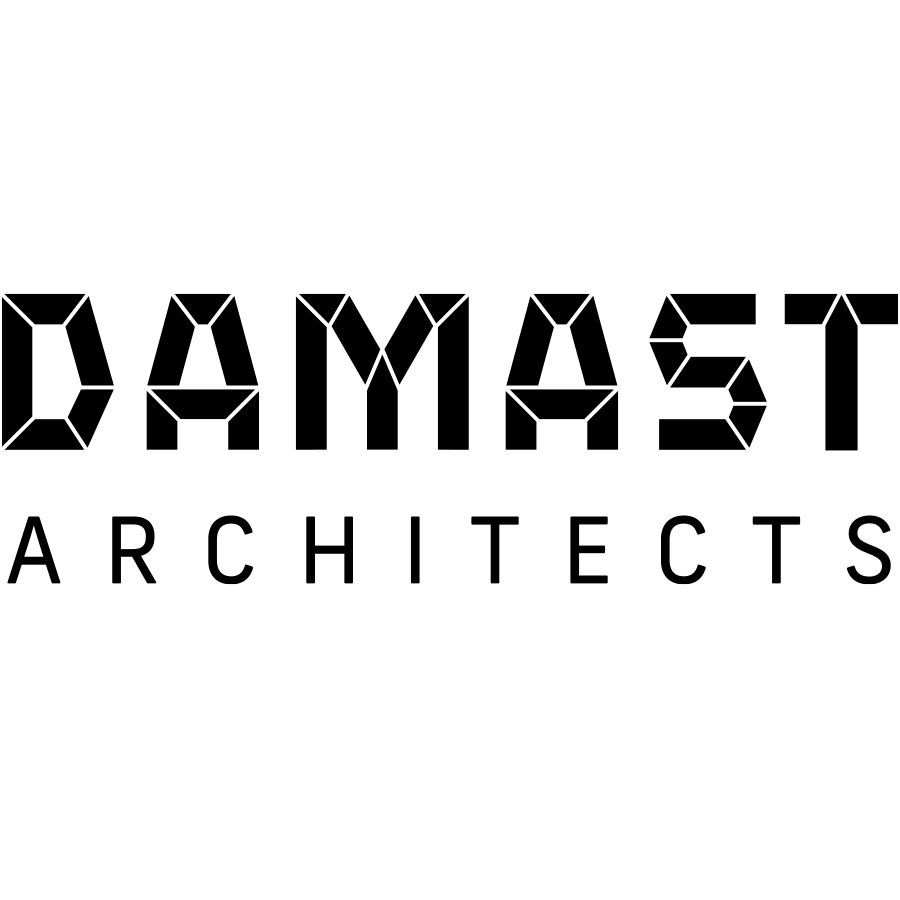 Damast Architects logo design by logo designer Raymond Burger Illustration for your inspiration and for the worlds largest logo competition