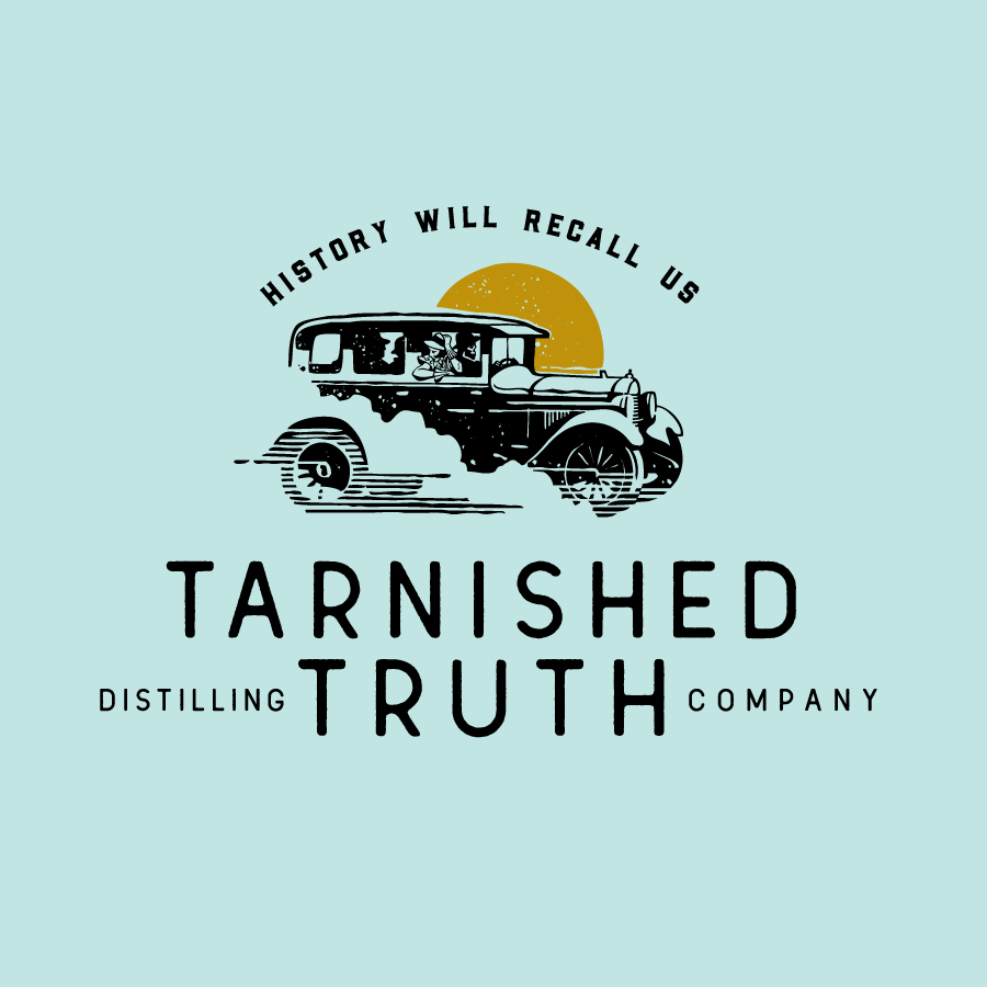 Tarnished Truth Distilling Co logo design by logo designer Neltner Small Batch for your inspiration and for the worlds largest logo competition