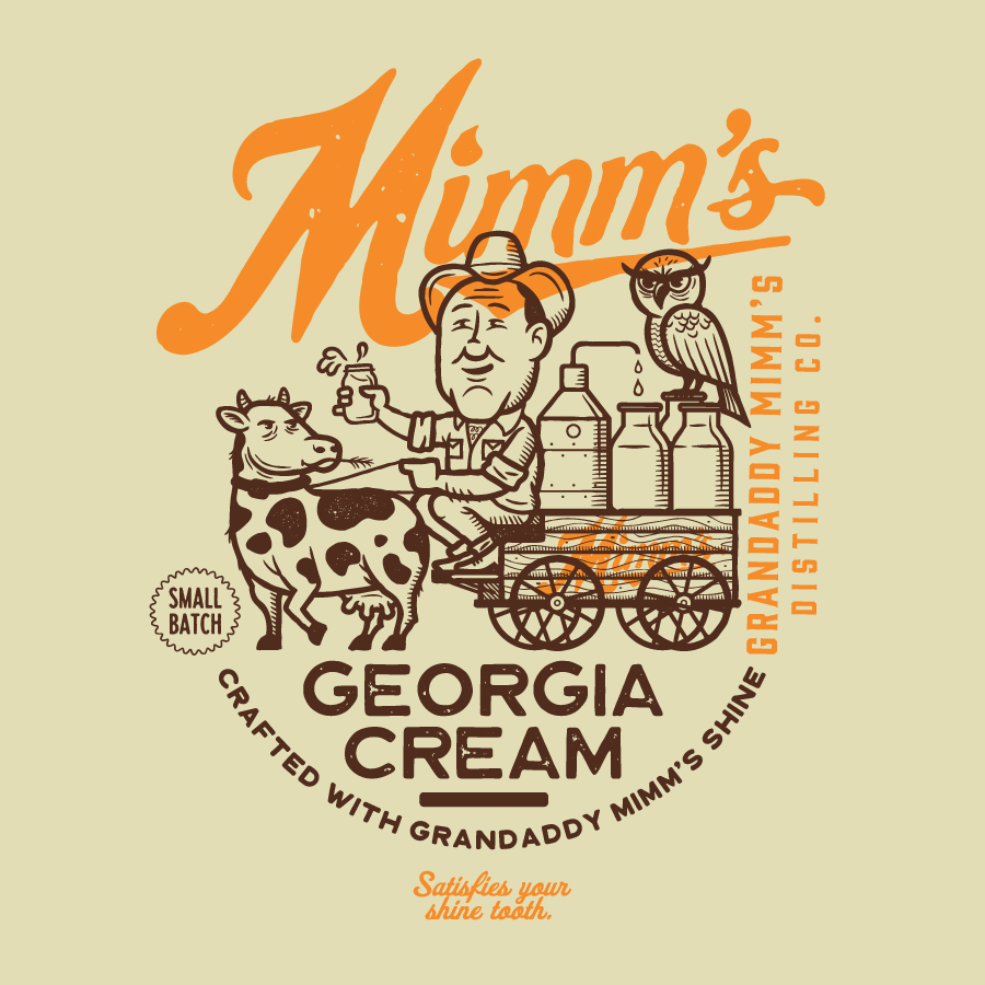 Mimm's Georgia Cream logo design by logo designer Neltner Small Batch for your inspiration and for the worlds largest logo competition