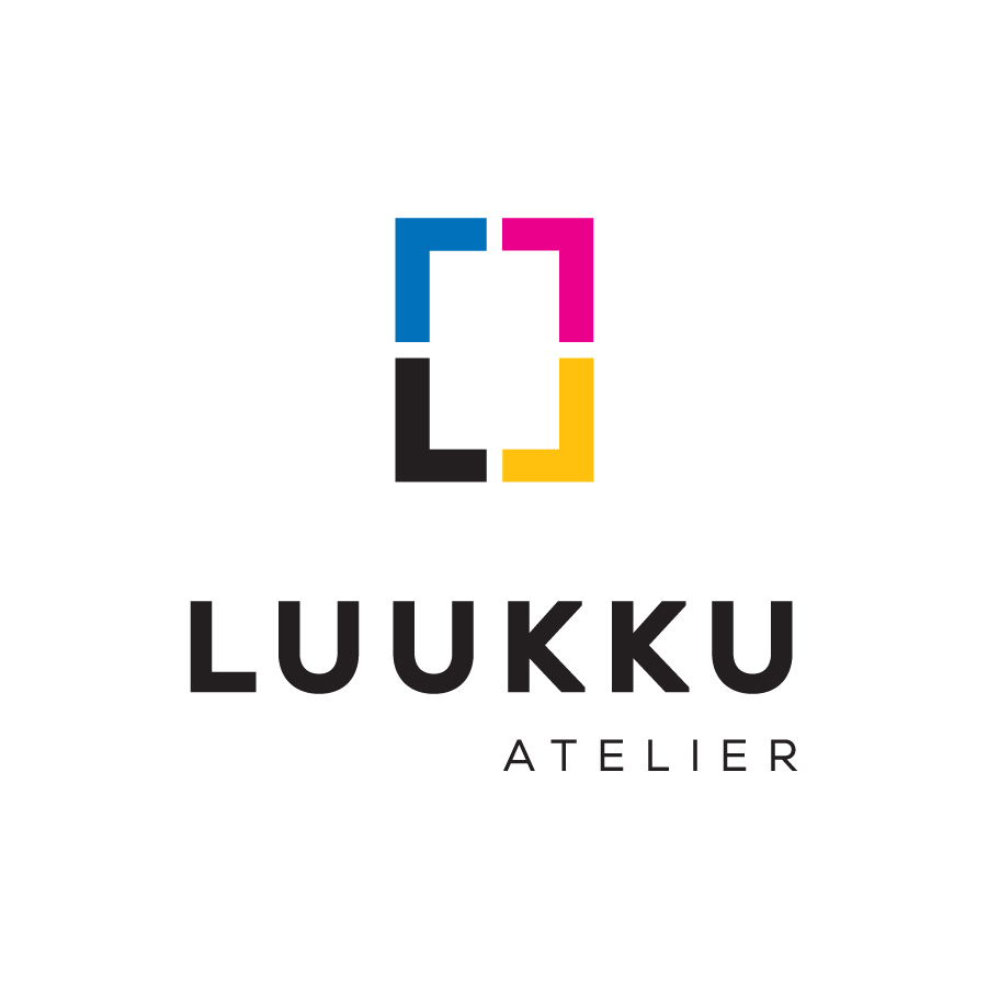 LUUKKU Atelier logo design by logo designer Eszti Varga for your inspiration and for the worlds largest logo competition