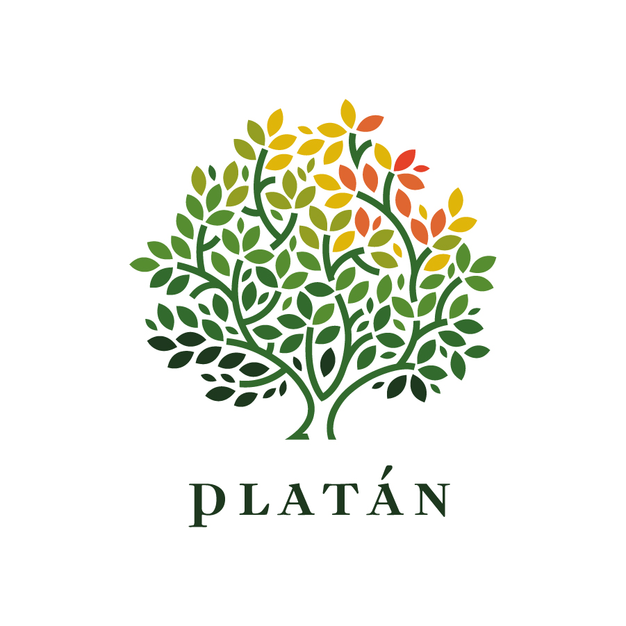 PlatÃ¡n logo design by logo designer Eszti Varga for your inspiration and for the worlds largest logo competition
