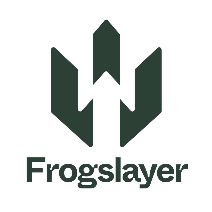 Frogslayer logo design by logo designer Maven Creative for your inspiration and for the worlds largest logo competition