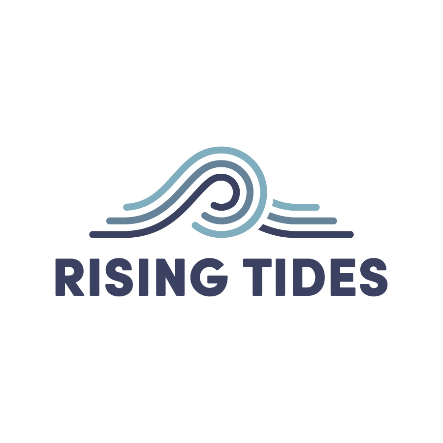 Rising Tides Logo logo design by logo designer Kyle Calvert Design for your inspiration and for the worlds largest logo competition