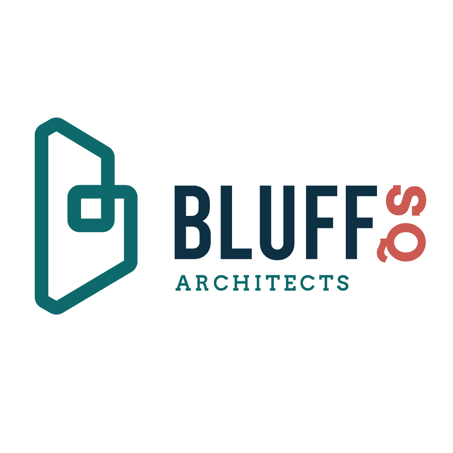 Bluff Square Architects logo design by logo designer The Honest Pixel for your inspiration and for the worlds largest logo competition
