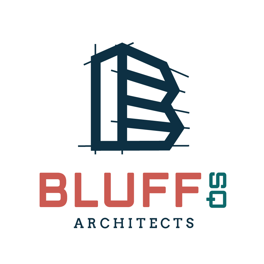 Bluff Square Architects logo design by logo designer The Honest Pixel for your inspiration and for the worlds largest logo competition