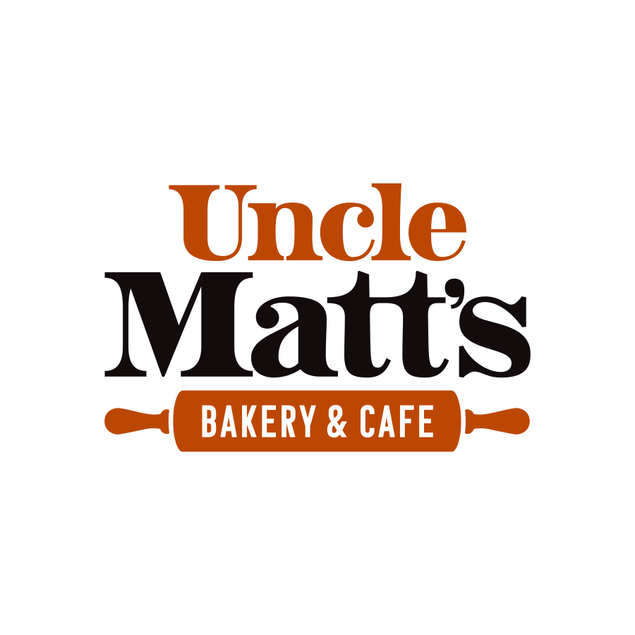 Uncle+Matt%27s+Bakery+%26+Caf%C3%83%C2%A9 logo design by logo designer Map+Agency for your inspiration and for the worlds largest logo competition