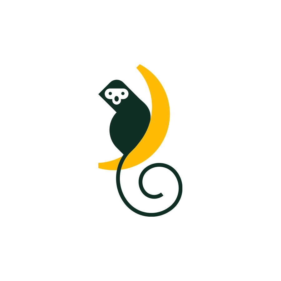 Banana Moon logo design by logo designer Zalo Estevez for your inspiration and for the worlds largest logo competition