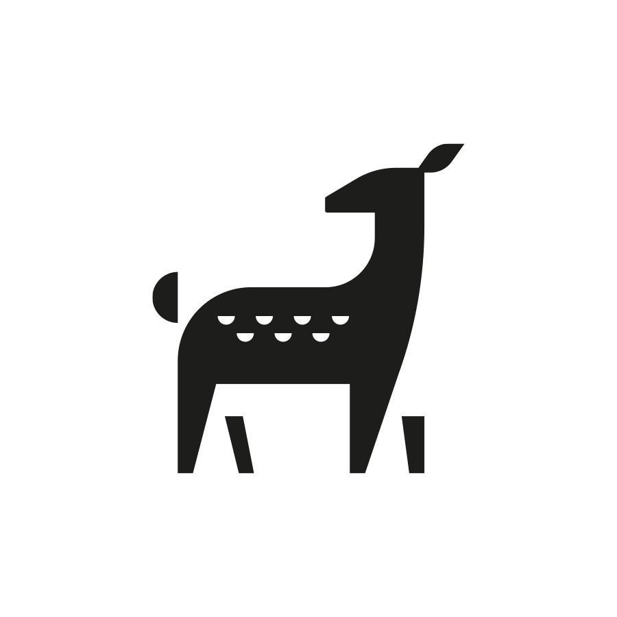 Female Deer logo design by logo designer Zalo Estevez for your inspiration and for the worlds largest logo competition