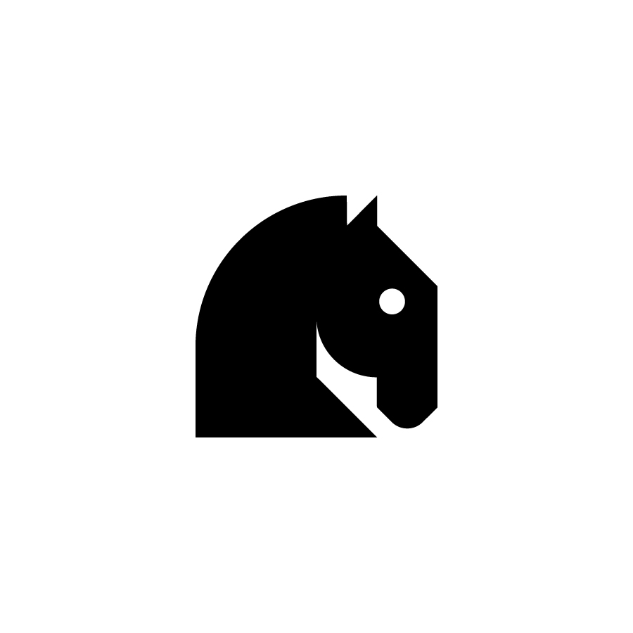 Horse logo design by logo designer Zalo Estevez for your inspiration and for the worlds largest logo competition