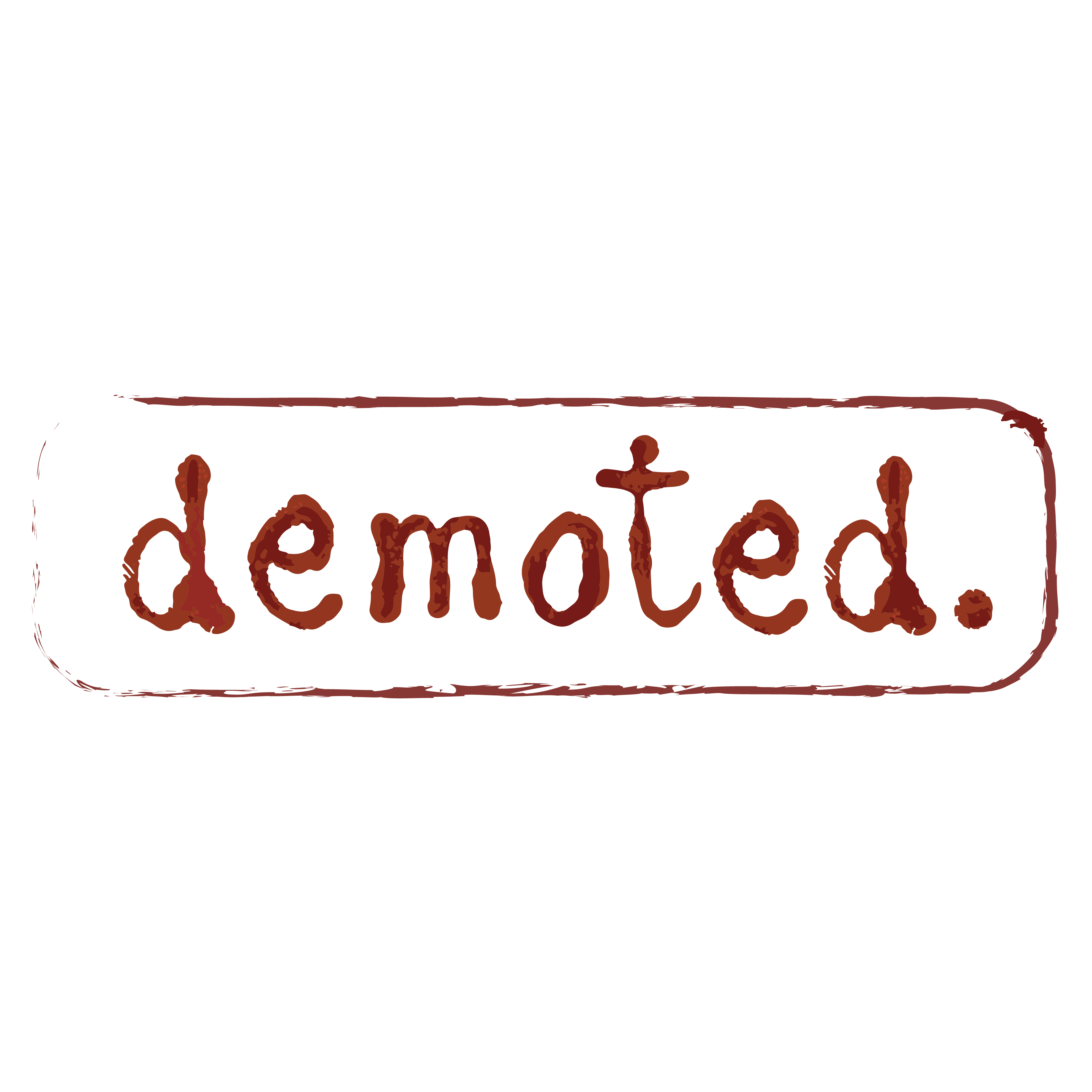 Demoted+Alt+Logo logo design by logo designer ESM+Creative+Studio+ for your inspiration and for the worlds largest logo competition