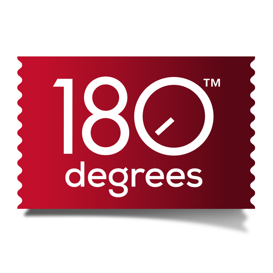 180+Degrees logo design by logo designer Creative+Philosophy for your inspiration and for the worlds largest logo competition
