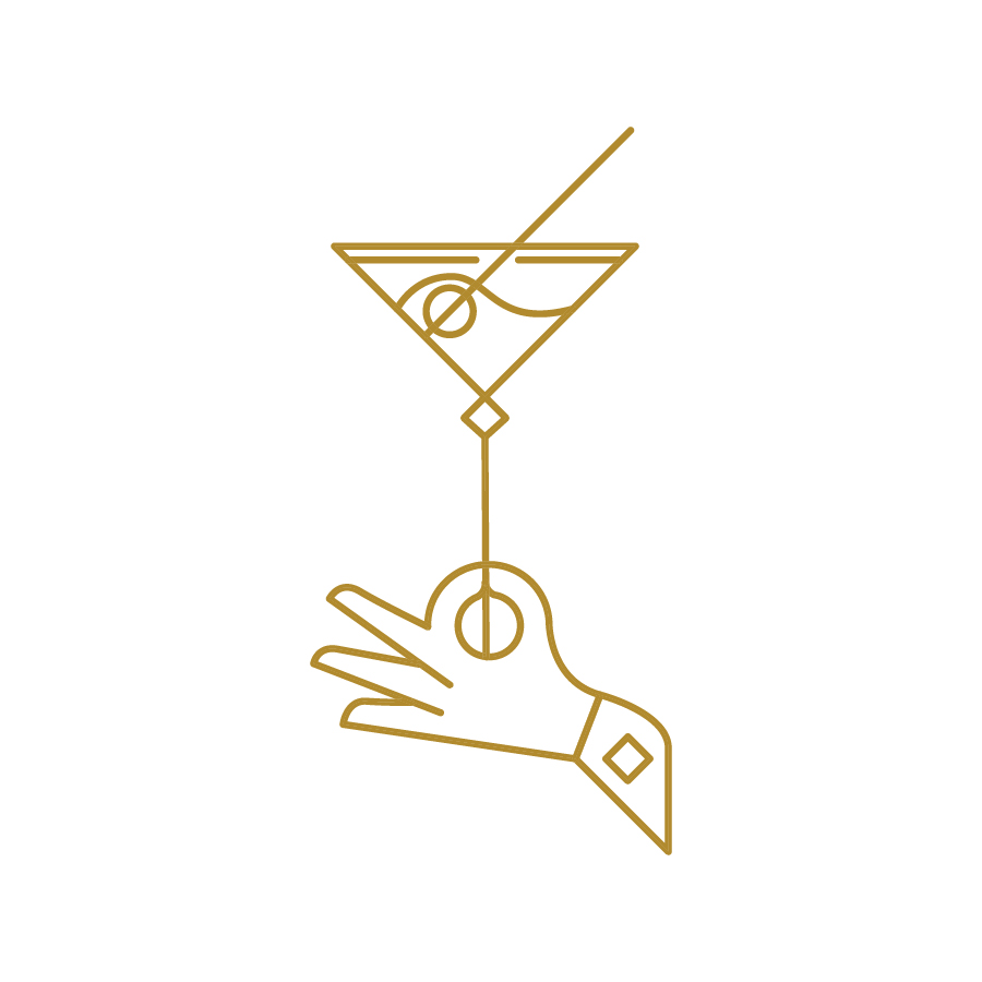 Cocktail+Martini logo design by logo designer Cromia+di+Vaccari+Samuela for your inspiration and for the worlds largest logo competition