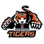 Cortina Tigers logo design by logo designer Tactix Creative for your inspiration and for the worlds largest logo competition