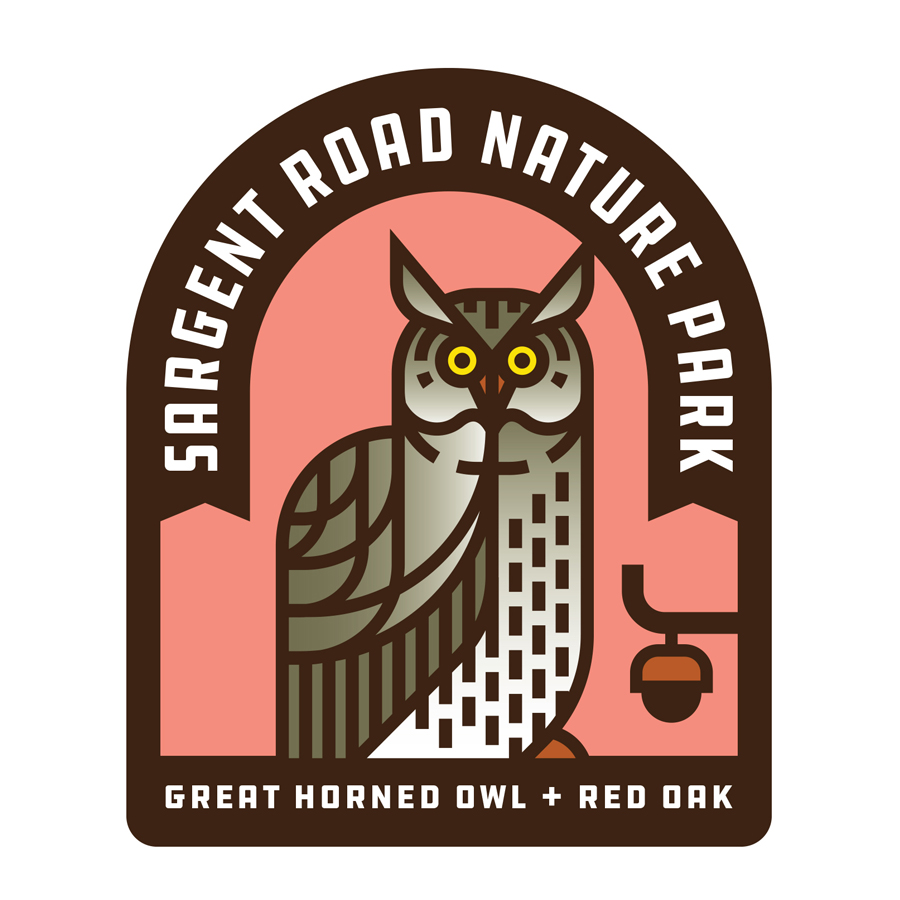 Sargent Road Nature Park / Owl logo design by logo designer Timber Design Company for your inspiration and for the worlds largest logo competition