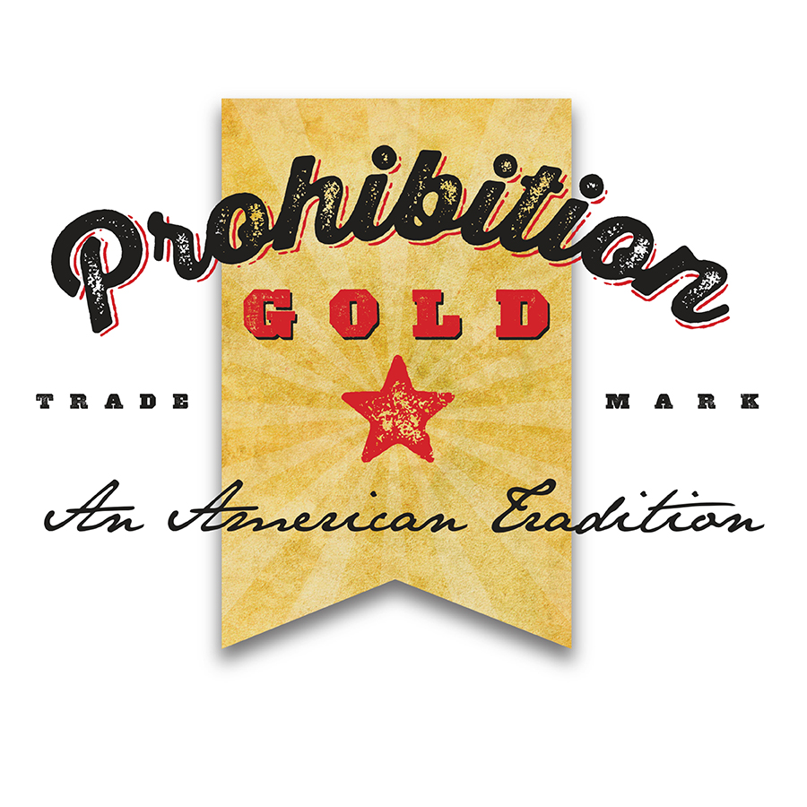 Prohibition Gold logo design by logo designer Greg Walters Design for your inspiration and for the worlds largest logo competition