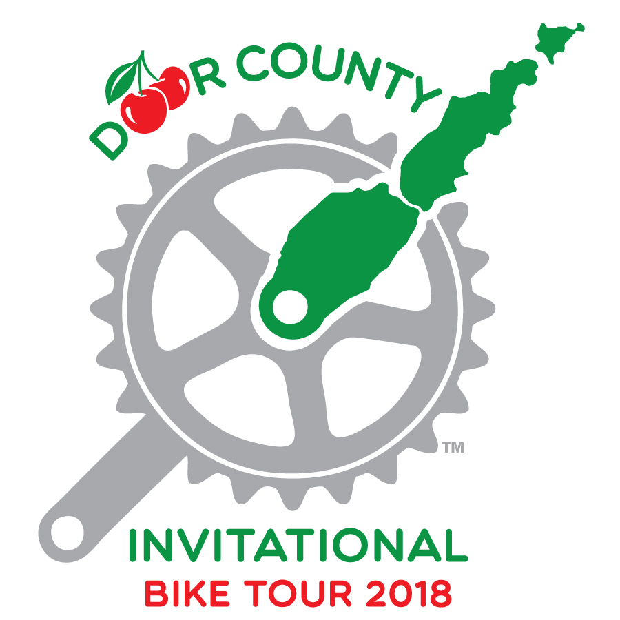 door county bike tour logo logo design by logo designer Henjum Creative for your inspiration and for the worlds largest logo competition