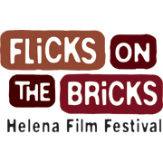 Flicks on Bricks logo design by logo designer GingerBee Creative for your inspiration and for the worlds largest logo competition