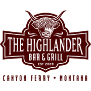 Highlander Bar and Grill logo design by logo designer GingerBee Creative for your inspiration and for the worlds largest logo competition