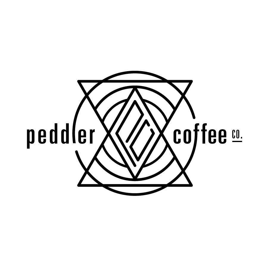 Peddler Coffee logo design by logo designer Steve DeCusatis Design for your inspiration and for the worlds largest logo competition