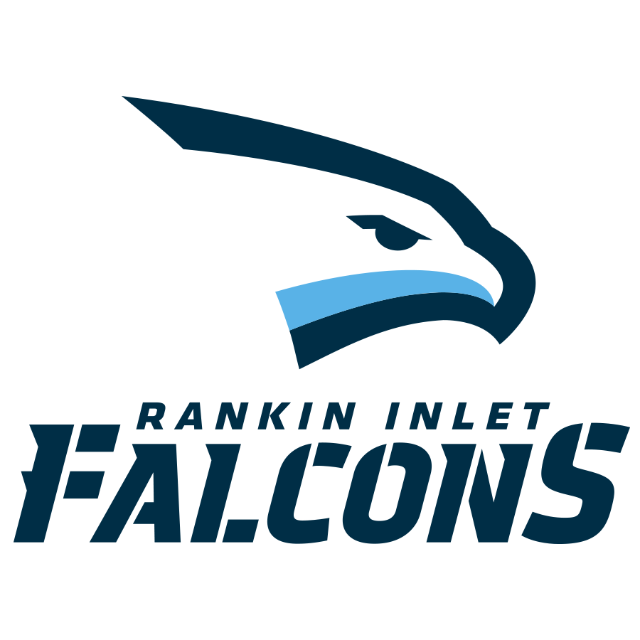 Rankin Inlet Falcons Hockey Club logo design by logo designer Barnstorm Creative Group Inc for your inspiration and for the worlds largest logo competition