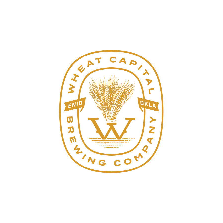 Wheat Capital Brewing Badge logo design by logo designer Mauricio Cremer for your inspiration and for the worlds largest logo competition