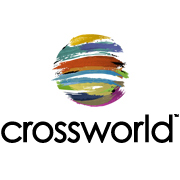 Crossworld logo design by logo designer Abiah for your inspiration and for the worlds largest logo competition