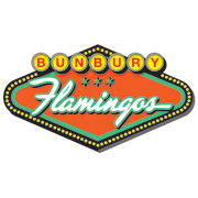 Flamingos - Bunbury logo design by logo designer Dr. Alderete for your inspiration and for the worlds largest logo competition